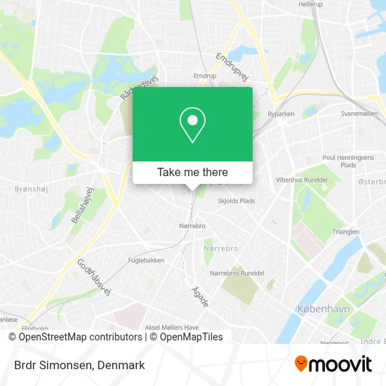 Brdr Simonsen map