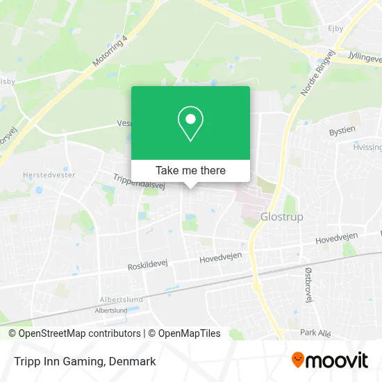 Tripp Inn Gaming map