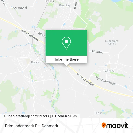 Primusdanmark.Dk map