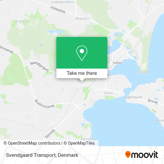 Svendgaard Transport map