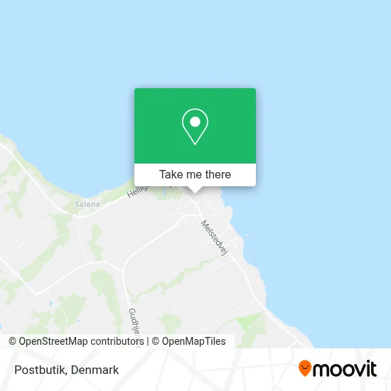 Postbutik map