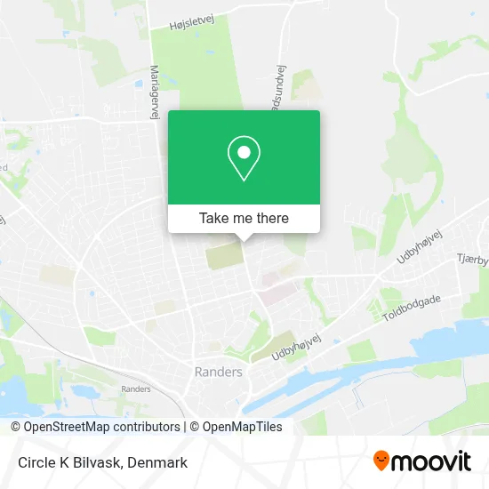 Circle K Bilvask map