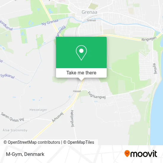 M-Gym map