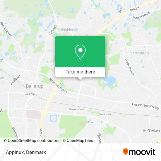 Appinux map