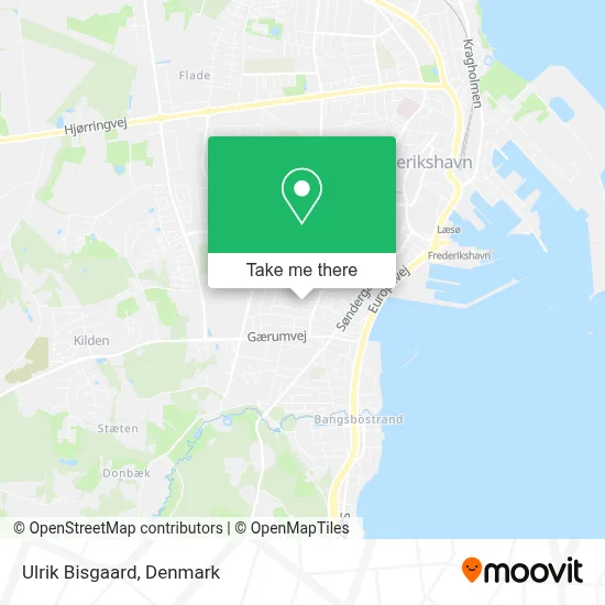 Ulrik Bisgaard map