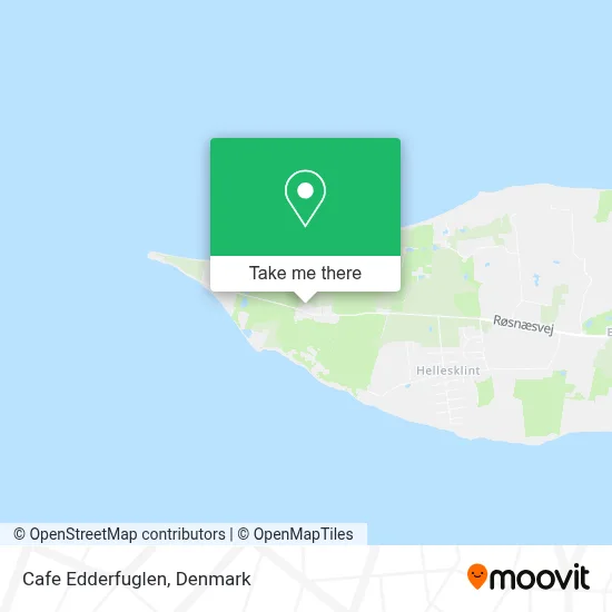 Cafe Edderfuglen map