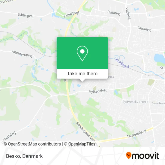 Besko map