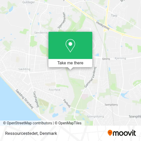 Ressourcestedet map