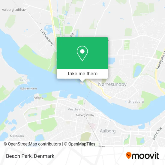 Strandpark map