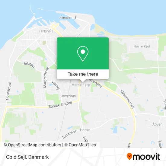 Cold Sejl map