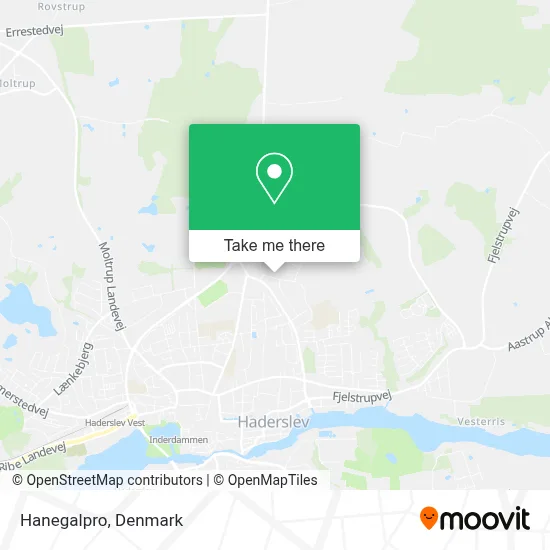 Hanegalpro map