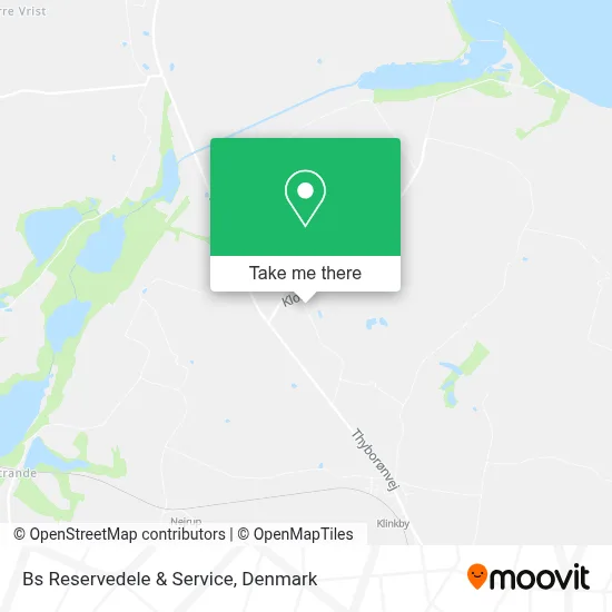 Bs Reservedele & Service map