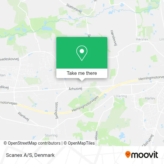 Scanex A/S map