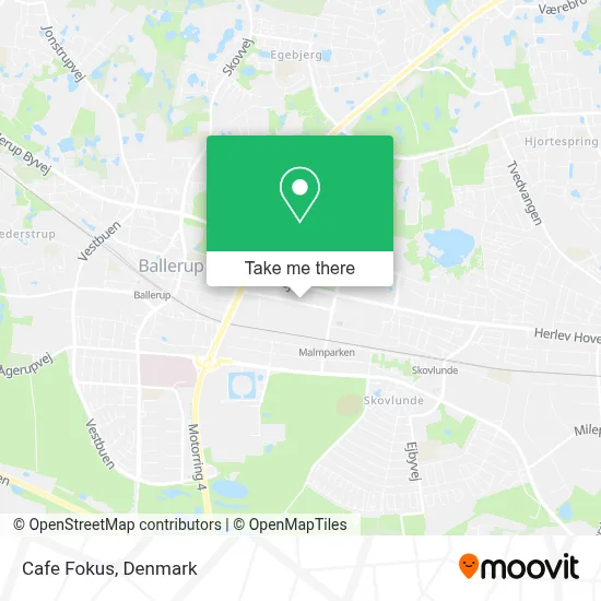 Cafe Fokus map