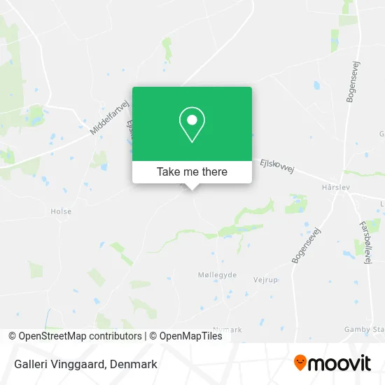 Galleri Vinggaard map