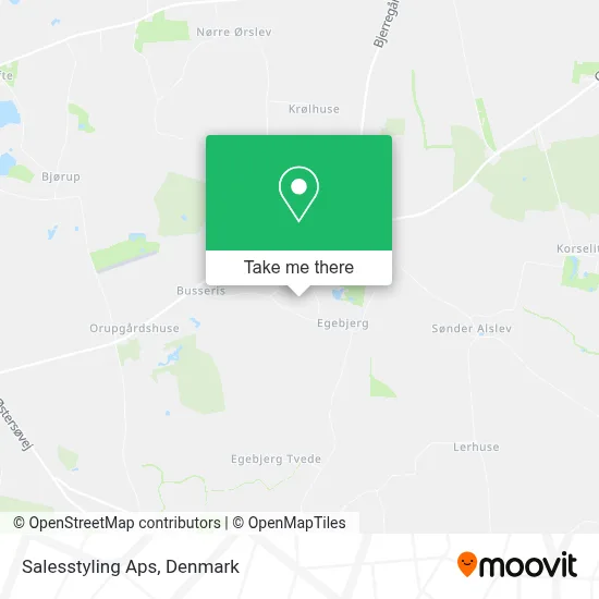 Salesstyling Aps map
