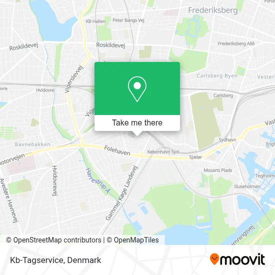 Kb-Tagservice map