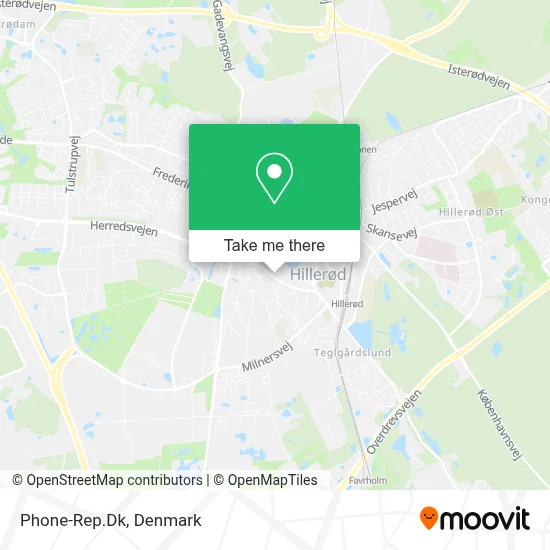 Phone-Rep.Dk map