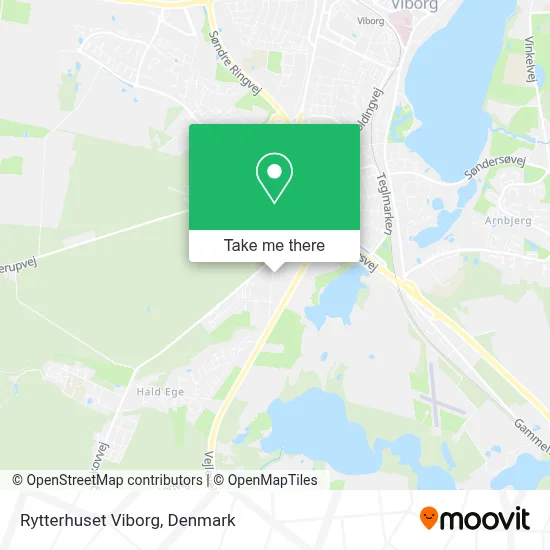 Rytterhuset Viborg map
