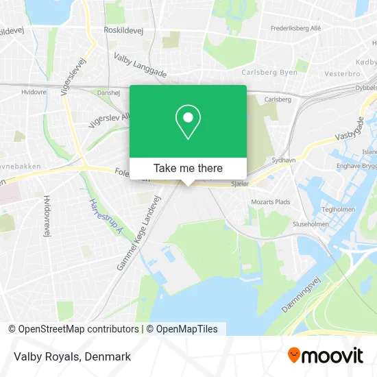 Valby Royals map