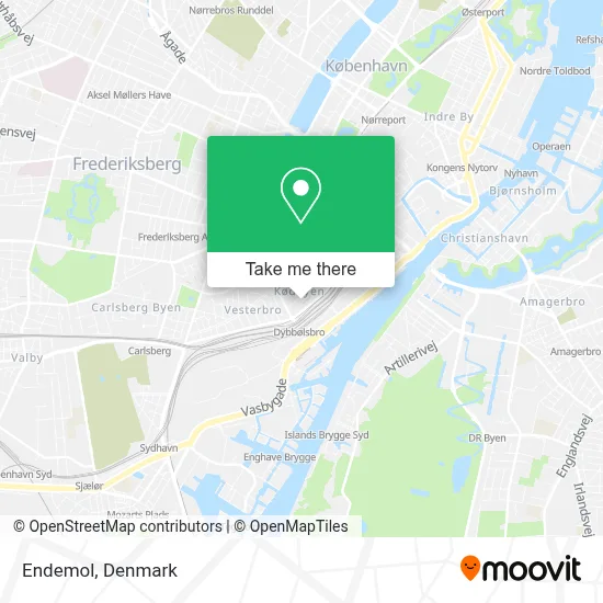Endemol map