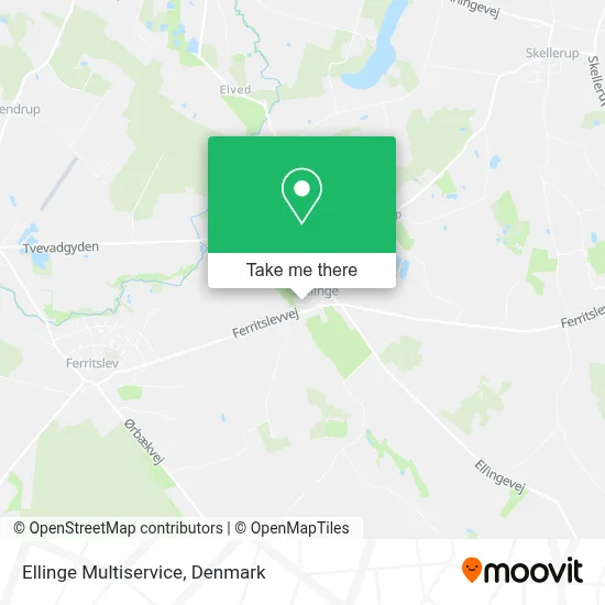 Ellinge Multiservice map