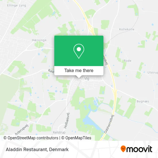 Aladdin Restaurant map