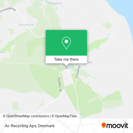 Ac Recycling Aps map