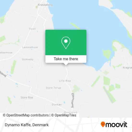 Dynamo Kaffe map