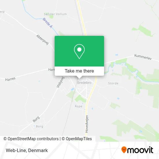 Web-Line map