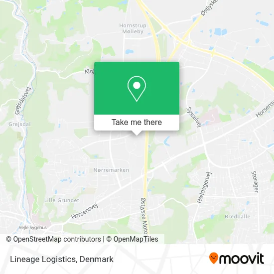 Lineage Logistics map