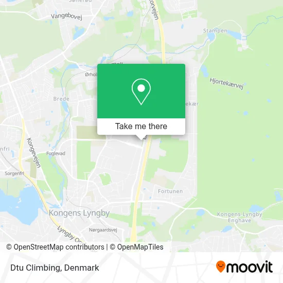 Dtu Climbing map