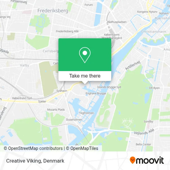 Creative Viking map