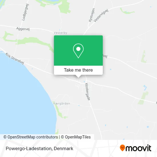 Powergo-Ladestation map
