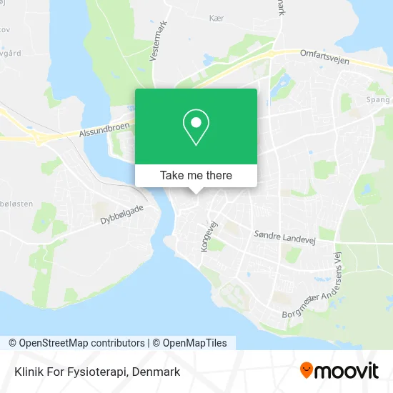Klinik For Fysioterapi map