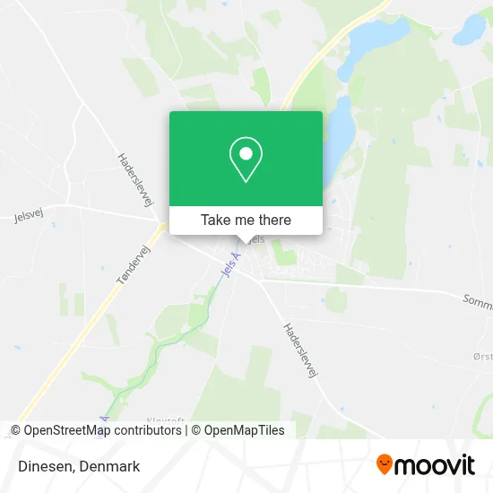 Dinesen map