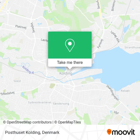 Posthuset Kolding map