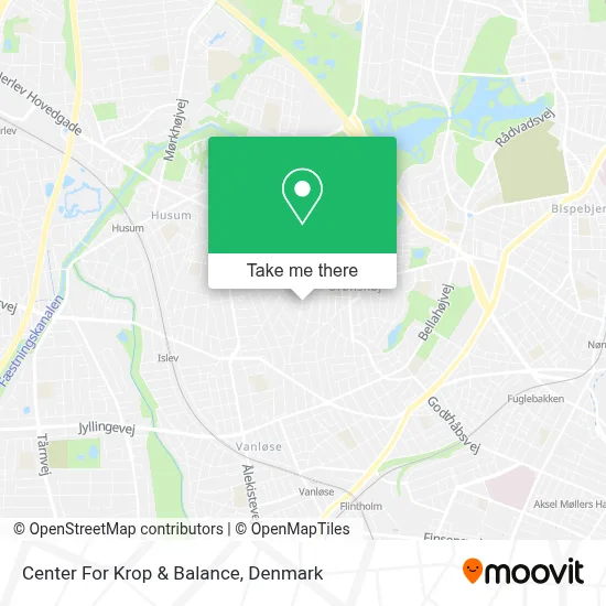 Center For Krop & Balance map