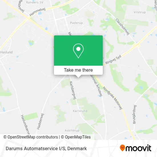 Darums Automatservice I/S map