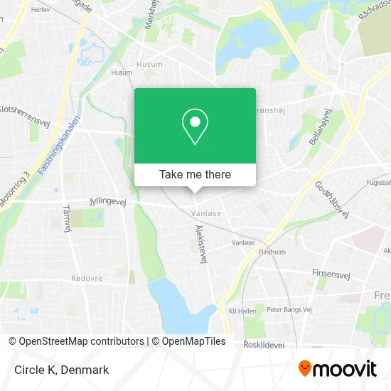 Circle K map