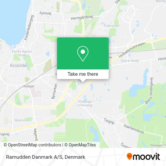 Ramudden Danmark A/S map