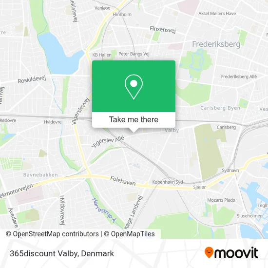 365discount Valby map