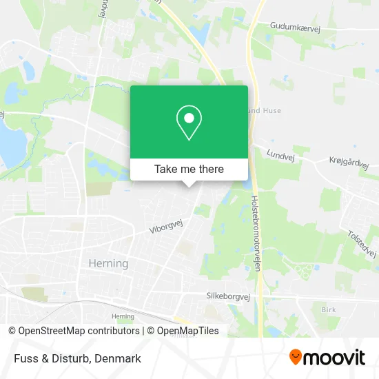 Fuss & Disturb map