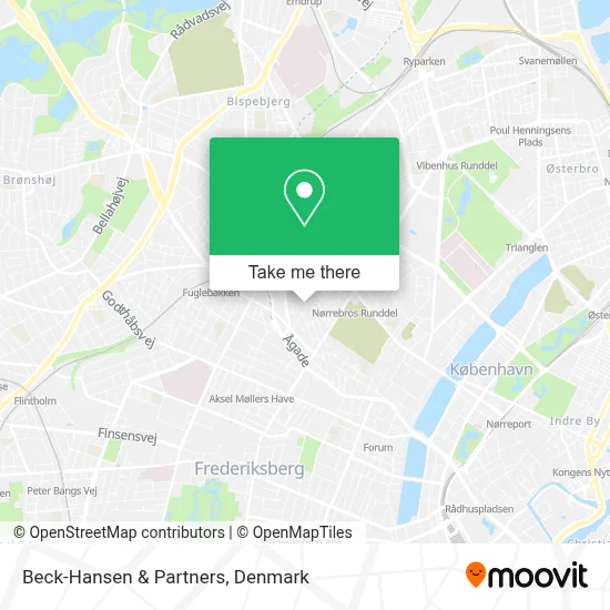 Beck-Hansen & Partners map