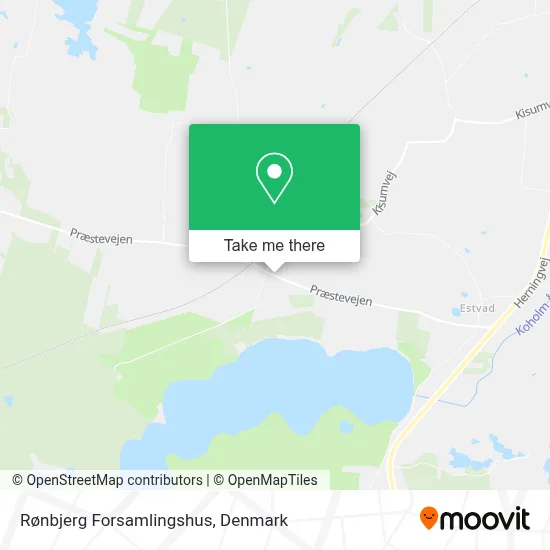 Rønbjerg Forsamlingshus map