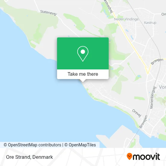 Ore Strand map