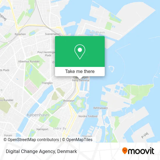 Digital Change Agency map