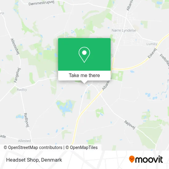 Headset Shop map