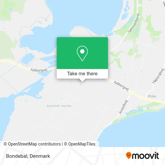 Bondebal map