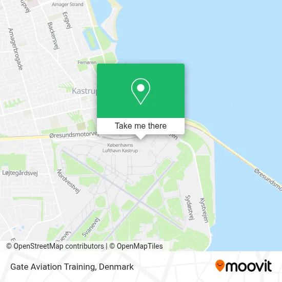 Gate Aviation Training map